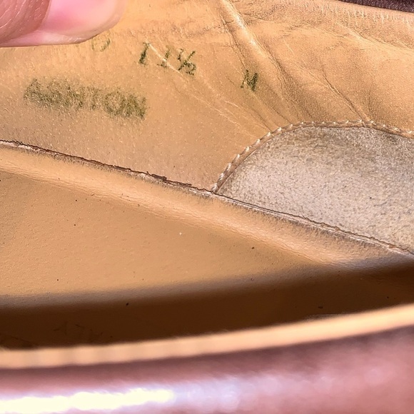 Bruno Magli ASHTON Brown Pebbled Leather Slip On Men’s Dress Shoes Size 11.5 main image 8